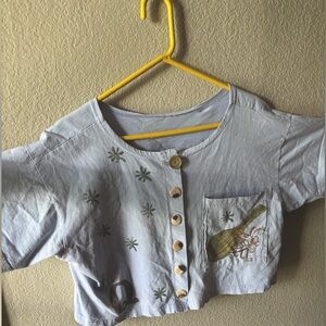 Bluefish Shirt Organic Cotton Button Up